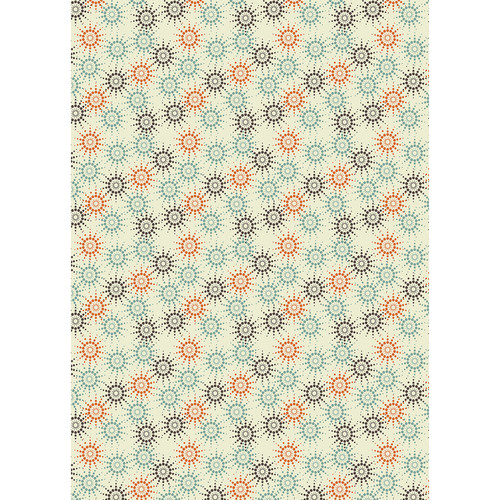 Westcott Bursting Art Canvas Backdrop with Grommets (5 x 7' Multi-Color)