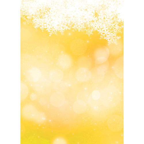 Westcott Snowy Bokeh Art Canvas Backdrop with Grommets (5 x 7' Yellow)