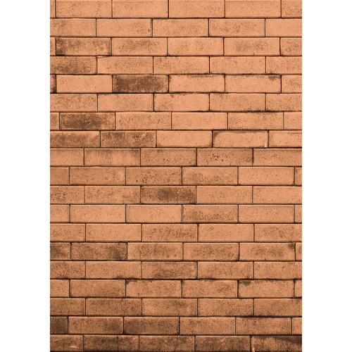 Westcott Art Canvas Backdrop (5 x 7' Orange Brick Wall)
