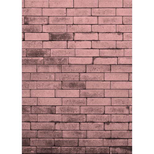 Westcott Art Canvas Backdrop (5 x 7' Pink Brick Wall)