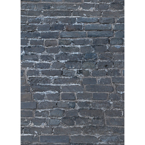 Westcott Brick Wall Art Canvas Backdrop with Grommets (5 x 7' Multi-Color)