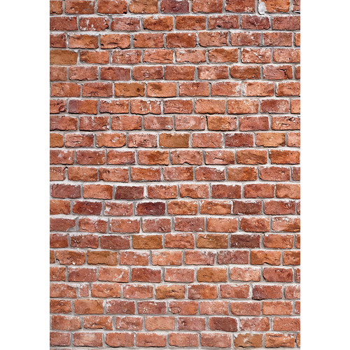 Westcott X-Drop Canvas Backdrop (Classic Brick Wall 5 x 7')