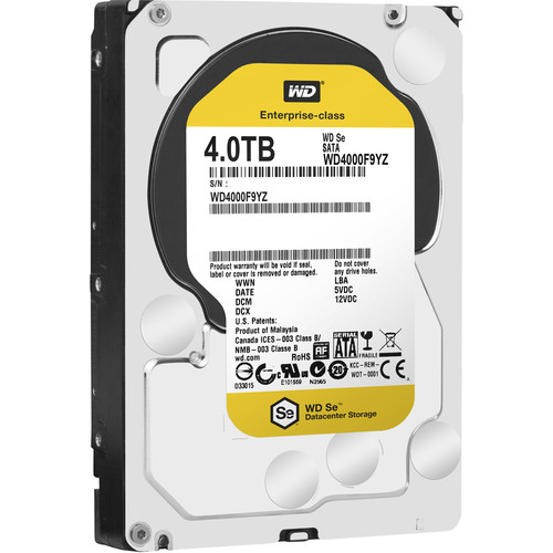 WD 4TB Se Datacenter OEM Hard Drive WD4000F9YZ B&H Photo Video