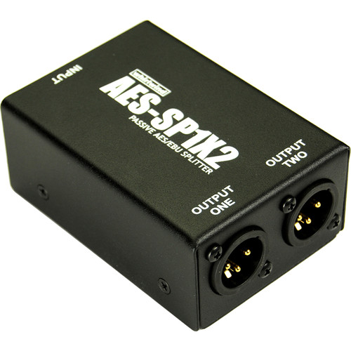 Whirlwind AES/EBU 1x2 Passive Splitter