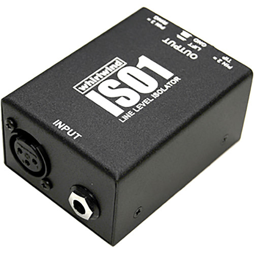 Whirlwind ISO1 Single-Channel Line Level transformer Isolation