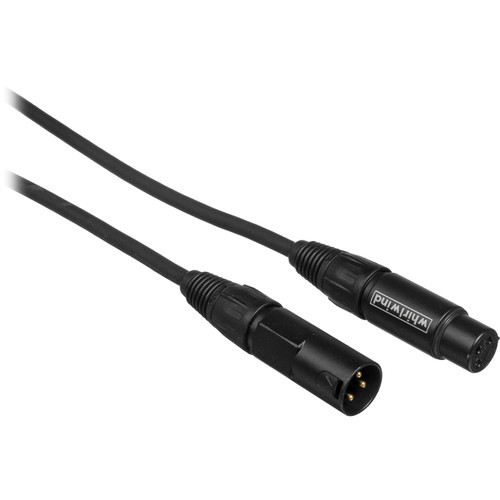 Whirlwind Accusonic+2 XLR Male to XLR Female Microphone Cable (75')