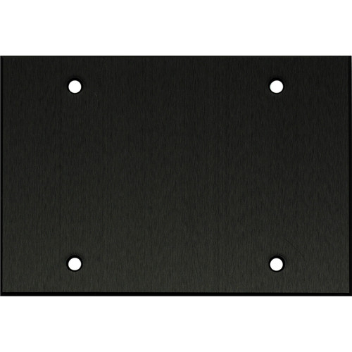 Whirlwind 3-Gang Blank Wall Plate (0.125