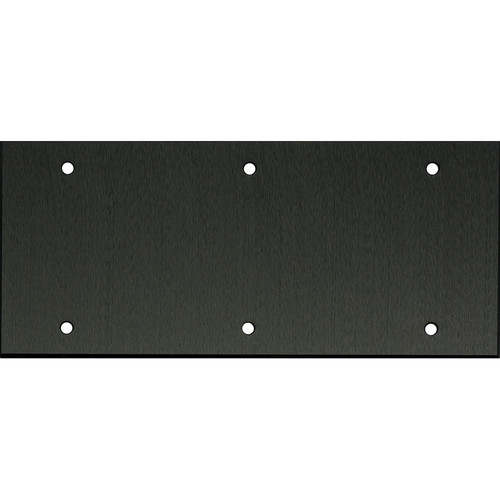 Whirlwind 5Gang Blank Wall Plate WPX5B/0H B&H Photo Video