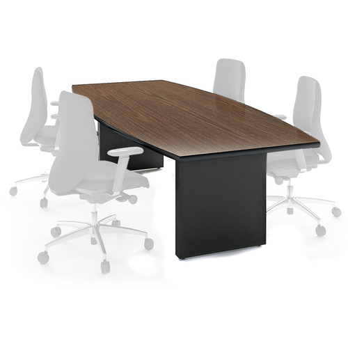 Winsted Boat-Shaped Conference Room Table (48 x 108