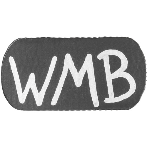 Wireless Mic Belts WMB Label Beltpack Labeling Tab (Black 50-Pack)