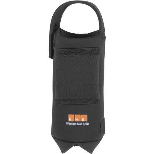 Wireless Mic Belts Belt Pac for Handheld Wireless Microphones (Black)