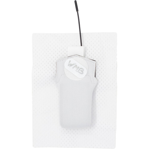 Wireless Mic Belts Sew-In Pac for Q5X AquaMic Transmitter (White)