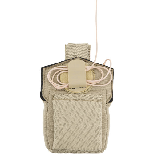 Wireless Mic Belts SW-SH-ADX1M Sew-In Pac for Shure ADX1M Transmitter (Tan)