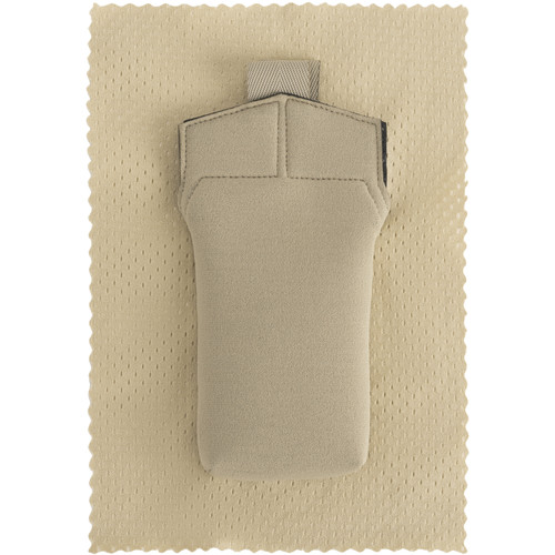 Wireless Mic Belts SW-SH-SLX Sew-In Pac for Shure SLX1 Transmitter (Tan)