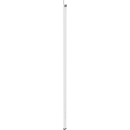 Wiremold Products Duplex Tele-Power Pole (White 10')