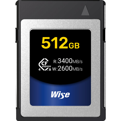 Wise Advanced 512GB CFexpress 4.0 Type B Memory Card