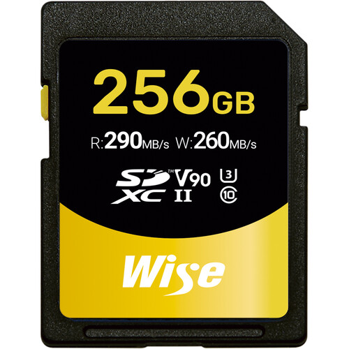 Wise Advanced 256GB SD-N UHS-II SDXC Memory Card