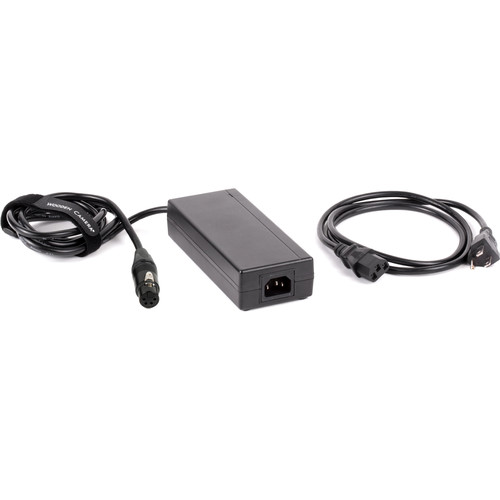 Wooden Camera 15 VDC 4-Pin XLR Female Camera Power Cable with US Power Supply
