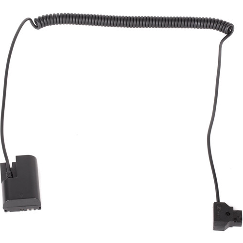 Wooden Camera Coiled D-Tap to Canon LP-E6N Dummy Battery Cable (20