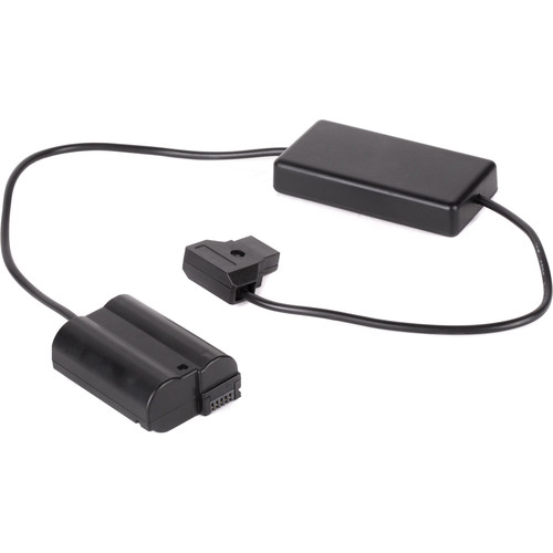 Wooden Camera Straight D-Tap to Nikon EN-EL15b Dummy Battery Cable (20