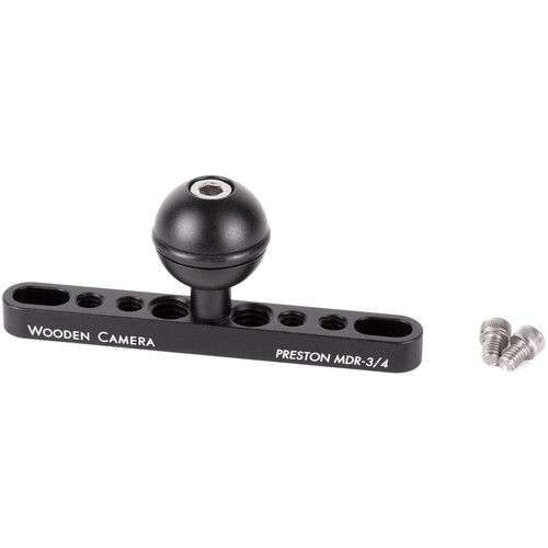 Wooden Camera Ultra Arm Ball with Mounting Bracket for Preston MDR3/MDR4
