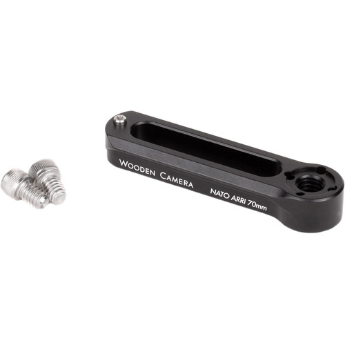 Wooden Camera NATO Safety Rail with ARRI-Style Mount (2.8