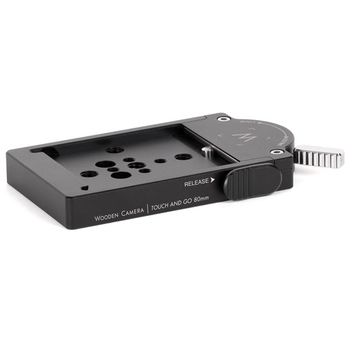 Wooden Camera Mini Touch-and-Go Receiver (80mm OConnor Euro Sachtler 16 Ronford Baker Mini-RBQ)