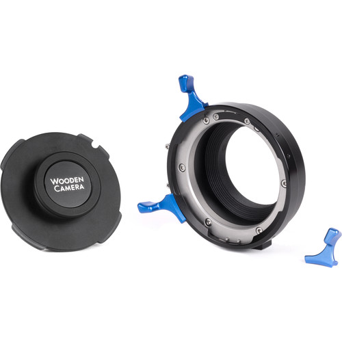 Wooden Camera Lens Mount Adapter for ARRI LPL-Mount Lens to Canon RF-Mount Camera