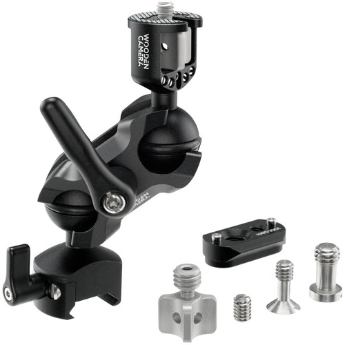 Wooden Camera NATO Mount to Ball Head Ultra Arm v2 with 1/4