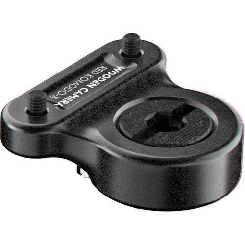 Wooden Camera Bolt-On Accessory Plate Adapter (Flat 1/4