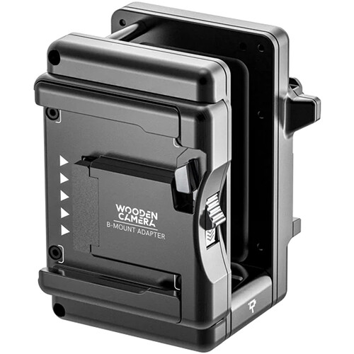 Wooden Camera Dual Battery Plate Cradle for Bolt 6/4K LT Transmitter (B-Mount 14/26V)