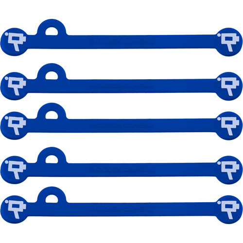 Wooden Camera Cine Mag Ties (5-Pack Blue 4.1