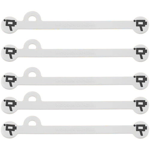 Wooden Camera Cine Mag Ties (5-Pack White 6.8