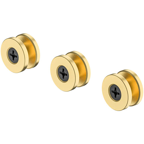 Wooden Camera Gold Mount Stud Set (3-Pack)