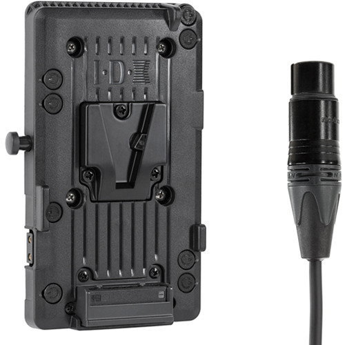 Wooden Camera V-Mount Plate with XLR Connector