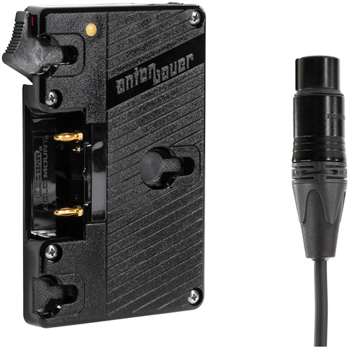 Wooden Camera Gold&nbspMount Plate with XLR Connector