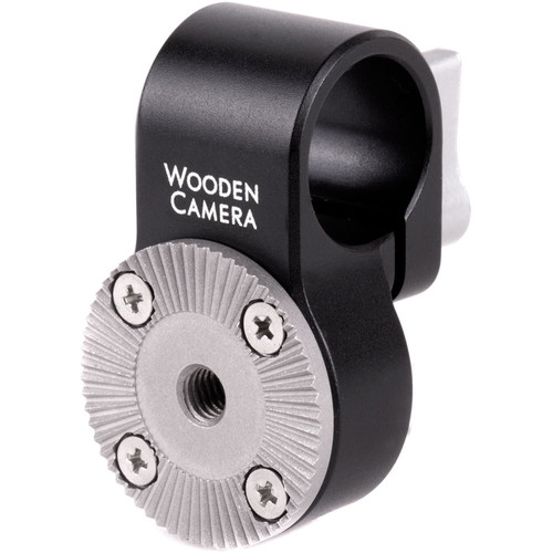 Wooden Camera 19mm Rod Clamp with ARRI-Style Rosette