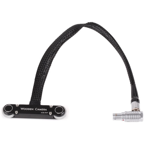 Wooden Camera RED Male Pogo to Male LEMO DSMC2 LCD/EVF Cable (12