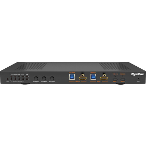 WyreStorm MX-0403-H3-MST 4K60 HDR 4x3 HDMI & USB-C Matrix Switcher with HDBaseT 3.0 Output
