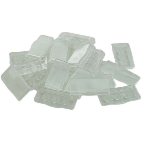 X-keys XK-A-528-R Wide Keycaps (Transparent Pack of 10)