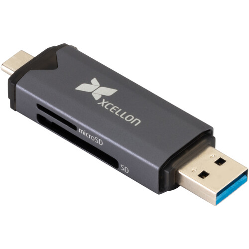 Xcellon Dual USB 3.2 Gen 1 Card Reader