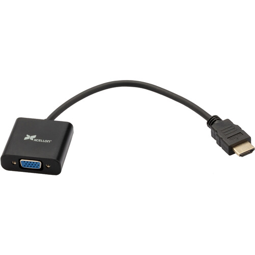 Xcellon HDMI to VGA + Audio Adapter Cable