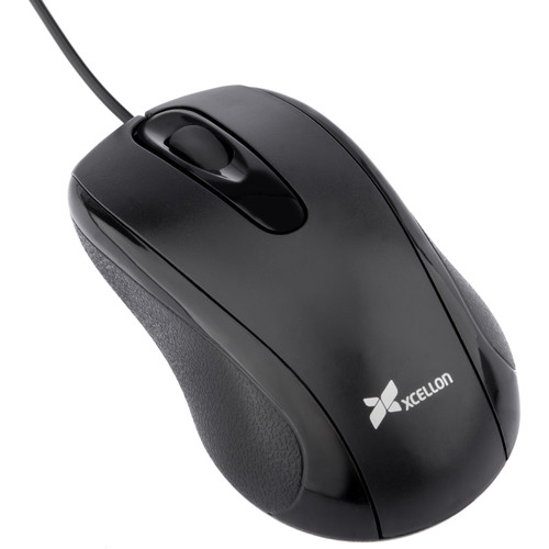 Xcellon MCO-A300B Wired Optical Mouse MCO-A300B B&H Photo Video