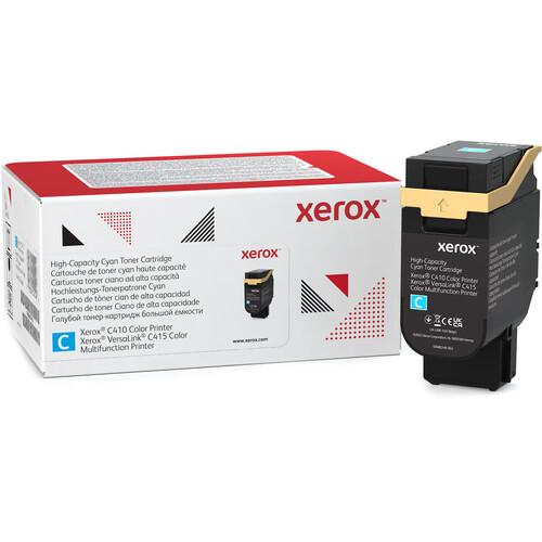 Xerox High Capacity Cyan Toner Cartridge