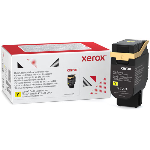 Xerox High Capacity Yellow Toner Cartrid
