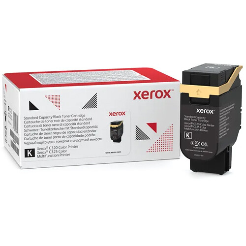 Xerox Standard Capacity Black Toner Cartridge for C325 Color Printer (Use and Return)
