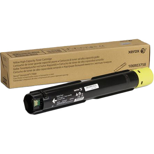 Xerox 106R03758 High-Capacity Yellow Toner Cartridge
