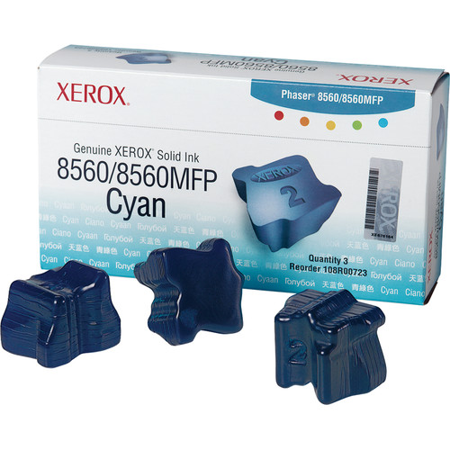 Xerox Cyan Solid Ink for Phaser 8560 & 8