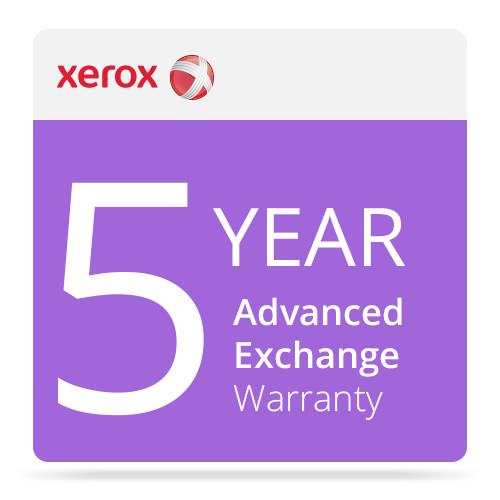 Xerox 5-Year Advanced Exchange Warranty S-3125-ADV/5Y B&H Photo