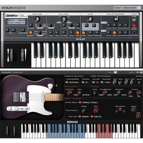 XHUN Audio XHUN Instruments Bundle - Modeled Guitar and Synthesizer Collection (Download)